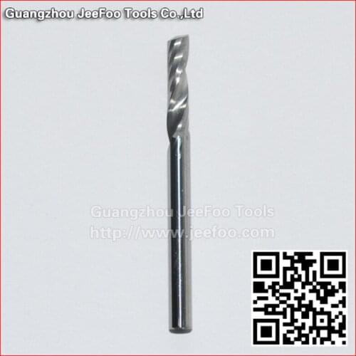 3.175*12 Single Flute Cutters, Solid Carbide Cutting Tools, Woodworking Bits, Engraving Carving MDF, PVC , Acrylic AAA series