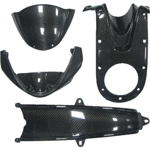 Carbon Fiber 4 Pieces Body Fairing fit for 696 1100 796 1100S 795 Motorcycle Parts