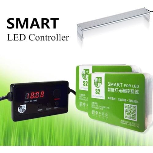 Aquarium Smart Led Controller Aquarium Led Lighting Controller For Led Strip Chihiros Light Dimmer Timer For Fish Tank Lamp