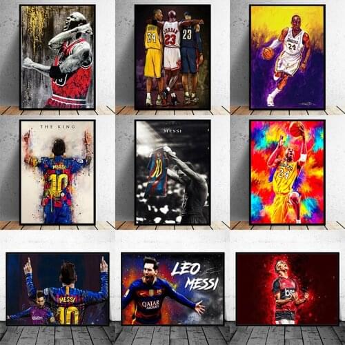 Diamond Painting Football Star Basketball Star Diamond Inlaid Diamond Mosaic Full Diamond Embroidery Cross Stitch Kit Home Decor