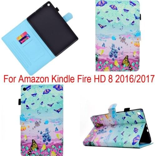 For Amazon Fire HD8 2016 2017 Stand Cover Shell Skin Protector HD8 2017 2019 Case Casing Guard Bag