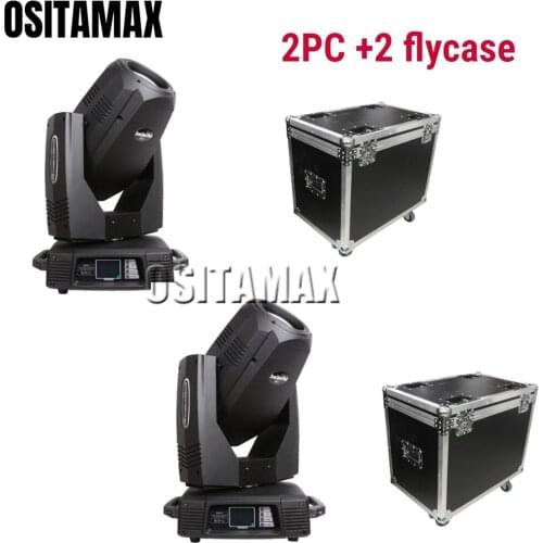 OSITAMAX-A 2pcs+2 flight case 350w Beam Wash Spot 3in1 17r Sharpy Moving Head Lighting Equipment