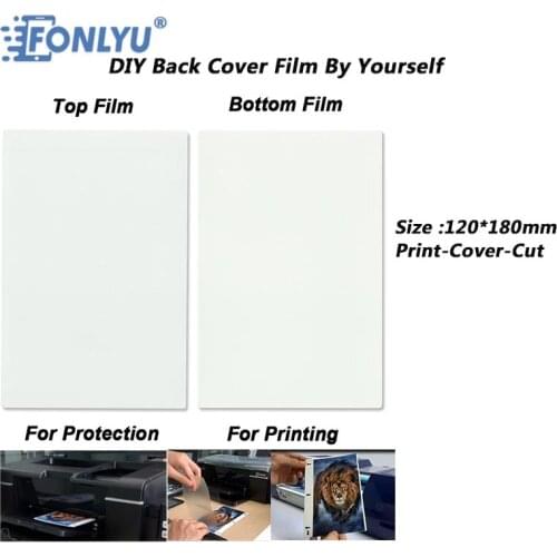 FONLYU Photo Custom Phone Sticke Blank Film DIY Back Cover With Dongle Printer For Film Cutting Machine For iPhone Pro Max