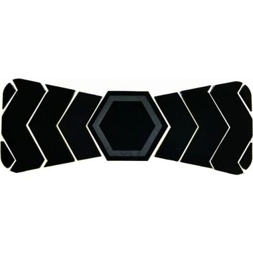 Hot Sale Black Matt Geometric Concept Plexiglass Bow Tie for Wedding Accessory Business Party Formal Suits Men Fashion Neck Tie