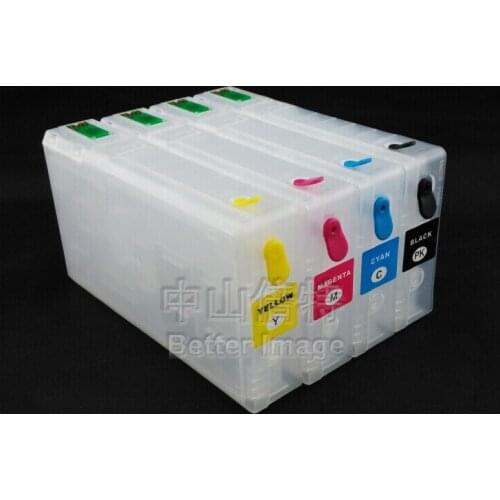 INK WAY 786 786XL T7861 Refillable ink cartridge with One time chip for Epson WorkForce Pro WF-4630 4640 5110 5190 5620 5690