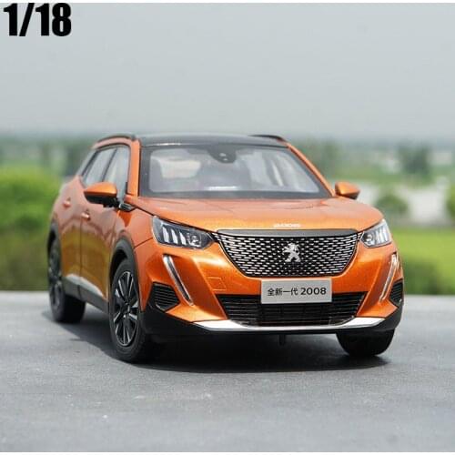 1:18 All New PEUGEOT 2008 SUV Alloy Diecast Metal Car Model For Boys Gifts Toy Collection Original Box Free Shipping