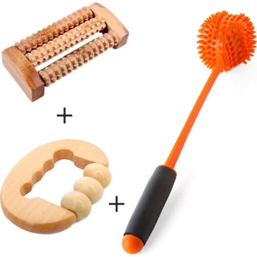 Multi-function tapping neck shoulder massage stick Lumbar neck massager hammer massager Manual massage tool