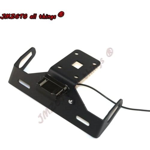 Motorcycle modification Short paragraph license plate frame For KAWASAKI Z1000 2014-2017 & Z1000R 2018-2019