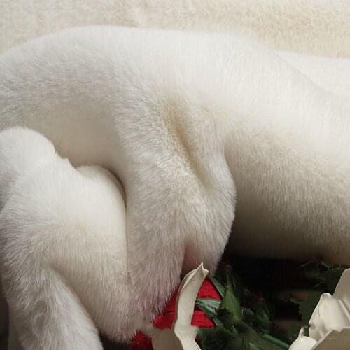 New thickened imitation Rex Rabbit Fur fabric diy faux fur fabric for sewing coat sofa counter photo backgroud fabric 50x170cm