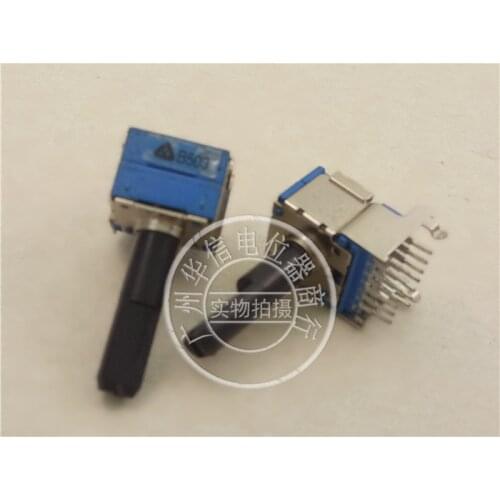 Original new 100% 142 Type horizontal quadruple potentiometer B50K B503 handle long 23MMF (SWITCH)