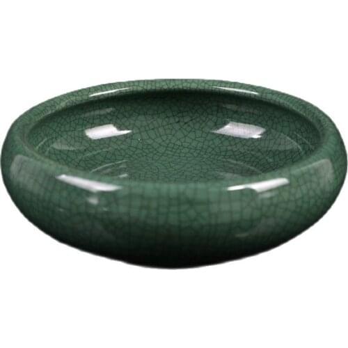 Chinese Old Porcelain Opening And Washing Of Green Glaze
