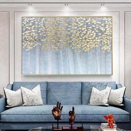 Palette Knife Flower Canvas Oil Painting 100% Hand Painted Modern Home Wall Decorative Canvas Art Wall Floral Picture For Hotel