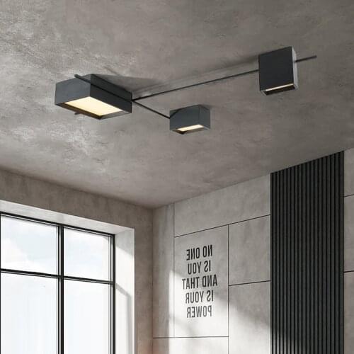 Nordic Ceiling Light Geometric Line Creative Modern Living Room Decoration Led Lights For Room Bedroom Home Decor Light Fixtures