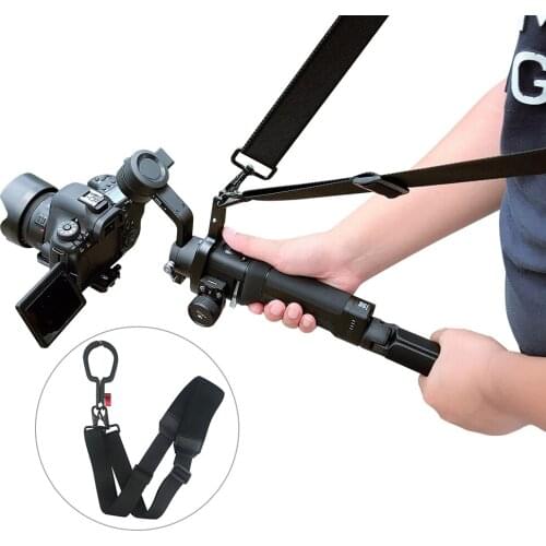 Shoulder Strap Belt Sling Clasp Lanyard Hang Rope Buckle with Screw for Ronin-SC Handheld Gimbal Stabilizer Accessories