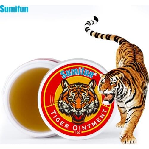 Sumifun 1Pcs Tiger Balm Fresh Cream Headache Cooling Oil Dizziness Stuffy Nose Relief Arthritis Muscle Medical Tiger Ointment