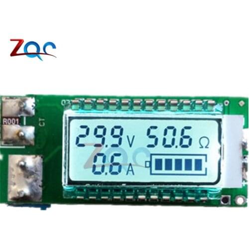18650 battery Lithium Li-ion tester Capacity Current Voltage Detector LCD meter