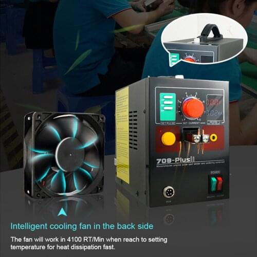 4.3KW Spot Welder High Power Automatic Sensing Pulse Spot Welding Machine With Pen For 18650 Battery Pack Welding