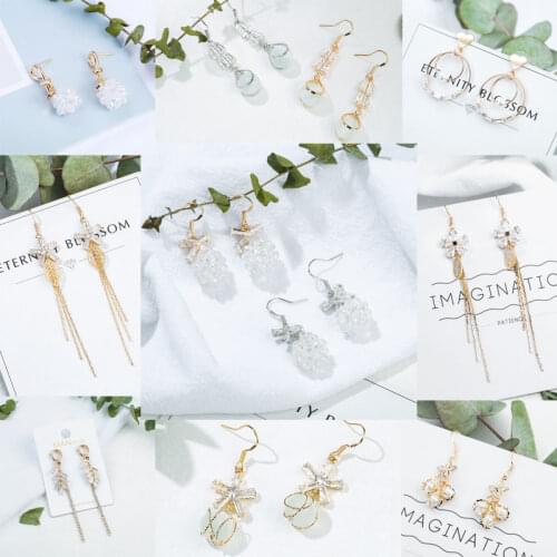 New Brand Design Gold Color Wild Simulated Pearl Earrings For Women Personality Geometric Female Elegant Earring Accessories