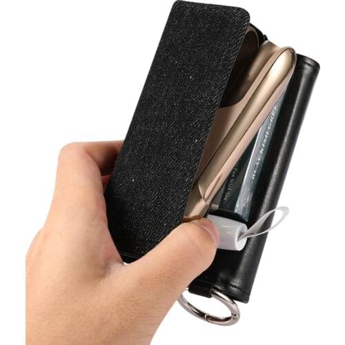 1Pcs Flip Double Book Protective Cover Case for Iqos 3.0 Case Pouch Bag Holder Cover Wallet Leather Case for Iqos 3