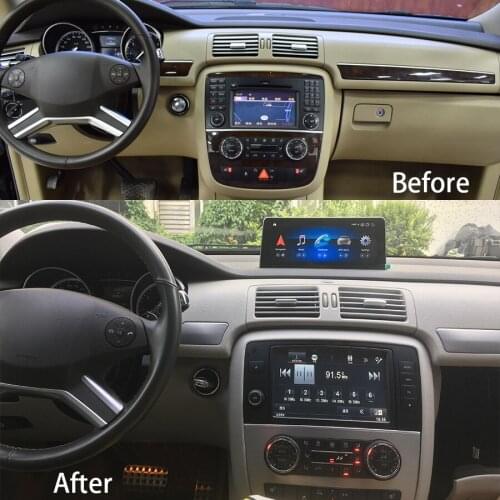 8.8inch 1280*480 Screen Android 11 Radio For Benz R350 R300 2005-2017 R Class R320 GPS Stereo Unit Car Multimedia Video Player