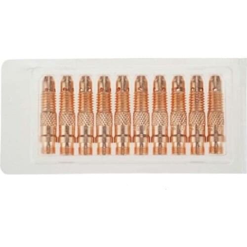 TIG Kit Collet Bodies TIG Collets 10N24 Fit TIG Welding Torch SR PTA DB WP 17 18 26 Series Consumables Accessories,20PK