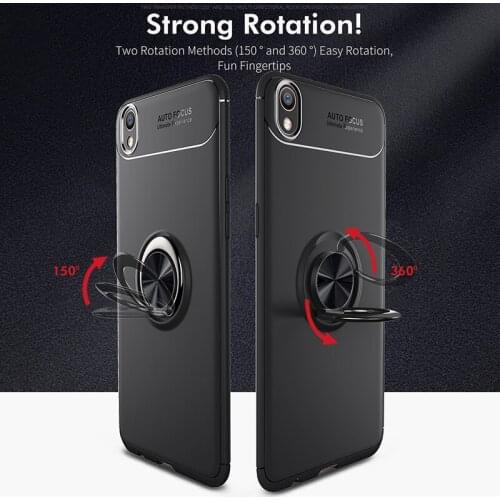 Redmi 7A Case for Xiaomi Redmi 7 Cover 360 Degree Ring Finger Holder Car Magnet Phone Case for Xiaomi Redmi 7A Phone Cases