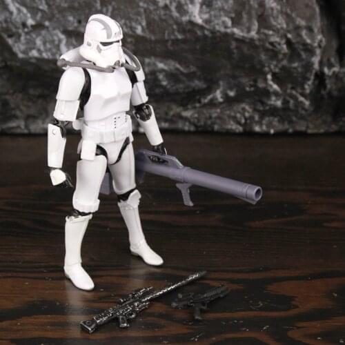 Custom Star Wars Battlefront II Imperial Rocket Trooper 6" Action Figure Toys Doll Model KOs Stormtrooper Imperial Jumptrooper