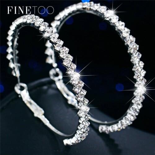 Fine Too Women's Silver Earrings