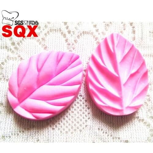 Leaves shape Fondant Mold Cake Decorating Cake Mold Most Popular Silicone Cake Tools Christmas Mold Decorating SQ1577