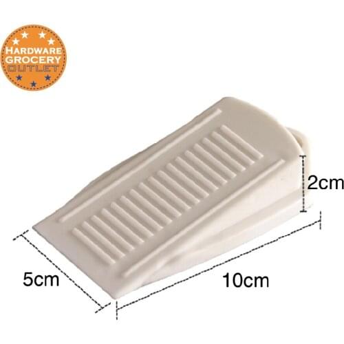 Flexible Rubber Door Stopper Easily Wedges Door Gaps Up 4pcs/bag Cheaper