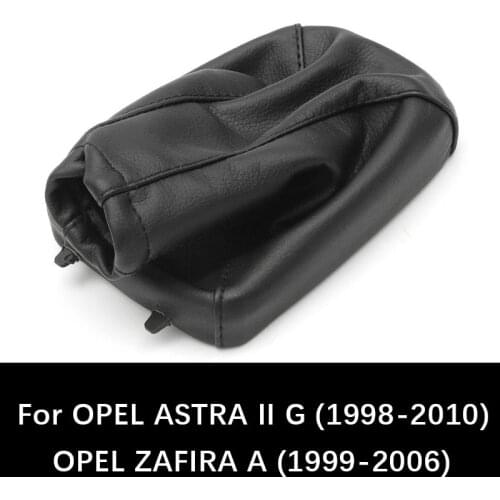 For OPEL ASTRA II G (1998-2010) ZAFIRA A (1999-2006) Car Shift Gear Knob Gaitor Leather Boot Cover Car Styling Accessories