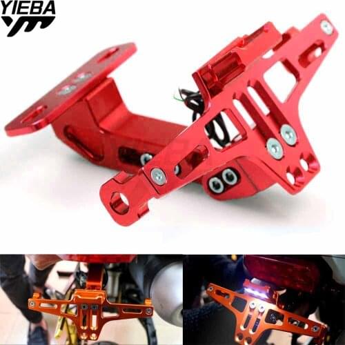 Motorcycle License Plate Bracket Licence Plate Holder Frame Number Plate For HONDA PCX 125/150 PCX125 PCX150 MSX 125 MSX125 XADV