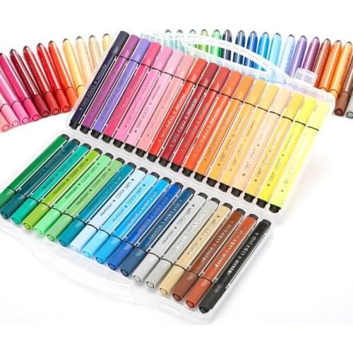 24/36 Colors Washable Watercolor Pen Children Painting Pens Marker Painting Children Art Supplies School Supplies
