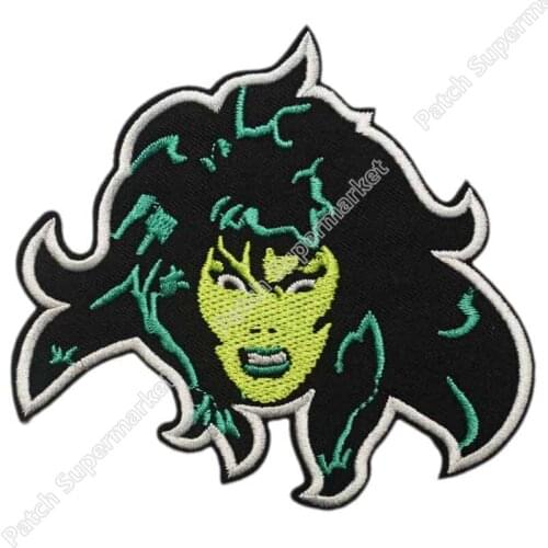 4.2" She- Face Incredible Embroidered Movie Iron On Patch MOTIF