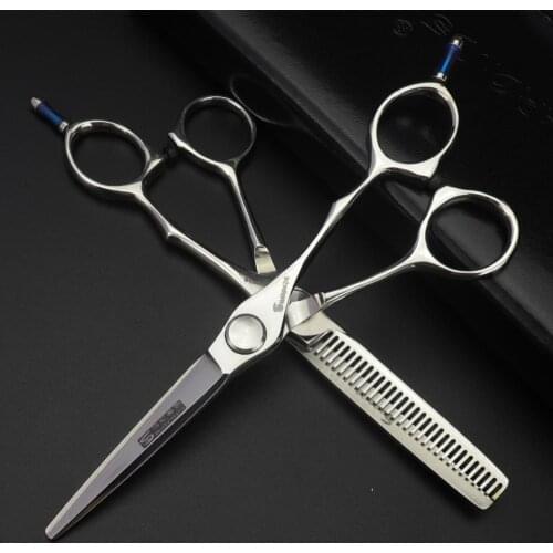 New Haircuts Hairdressers Scissors Pair Of Scissors Barber Chunker 6 Precision Scissors Cuts Hair Hairdressing Supplies fine