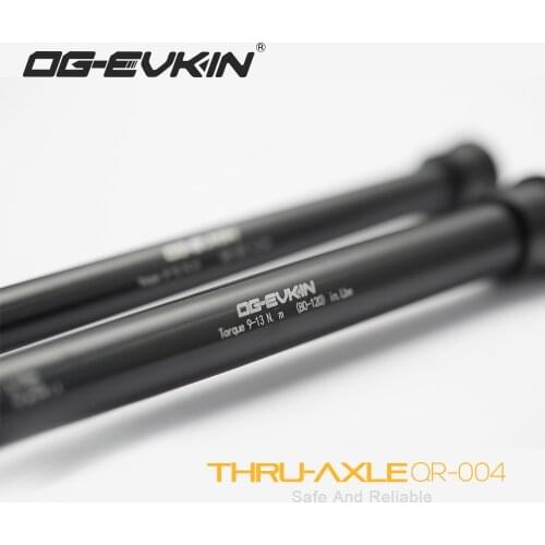OG-EVKIN QR004 Carbon Road Bike MTB Disc Brake 12 speed Quick Release Front 15x110MM M15 M12*P1.5 Rear 12x148MM Bicycle Skewers