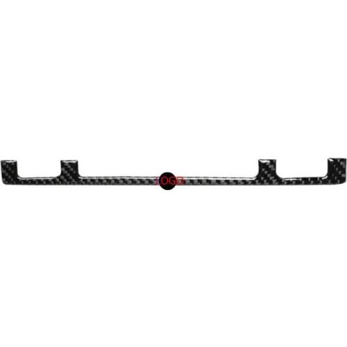 Fit For BMW 3 Series E46 323i 328i 330i 325i 99-04 Carbon Fiber Central Control Air Conditioning Multimedia Button Decoration