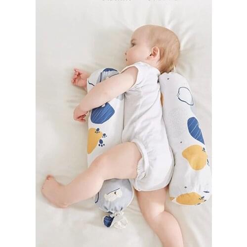 Baby Adjustable Side Sleeping Backrest Support Cushion Infant Comfort Anti-Spitting Pillow Newborn Anti-Drop Protection Pillow