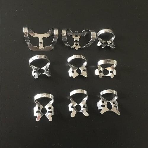 Most Popular Dental Endodontic Restorative Rubber Dam Clamps ( You can choose 1 Piece or 9 Pcs )