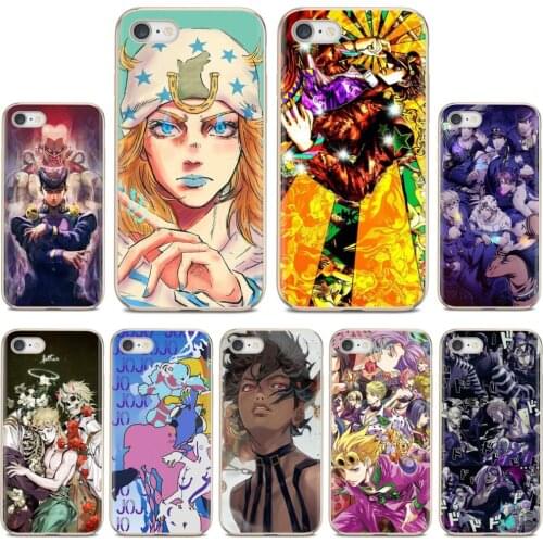 For Samsung Galaxy A10 A30 A40 A50 A60 A70 a12 a31 a41 a51 a71 a20e a21s M30 Silicone Phone Cover Bizarre Adventure JoJo Anime