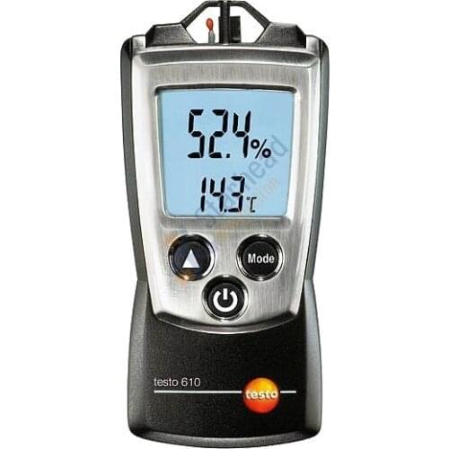 Testo 610 Handy Humidity & Temperature Measuring Meter 0560 0610, Dew point calculation and wet bulb