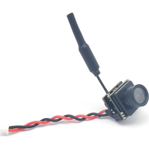 Only 3.6g mini 5.8G FPV 48CH 25mW Transmitter VTX-CAM with 600TVL 120 degree AIO Camera for RC indoor FPV Racing Drone Parts