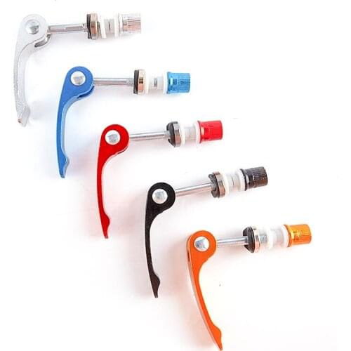 Bicycle Quick Outdoor Release Aluminium Alloy Bike Seat Clamp Seatpost Clamp Skewer Bolt Mountain Bike MTB Bike Seat Tube Clamp
