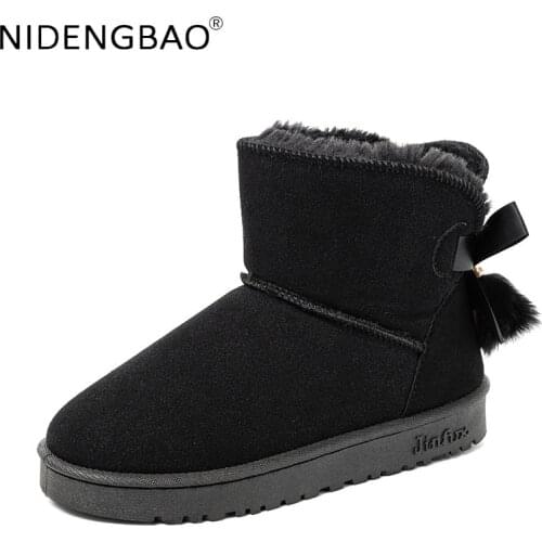 Winter Women Sneakers Walking Shoes Female Snow Boots Ankle Wrap Warm Cotton Flat Casual Shoes Zapatillas Mujer Size 36-41