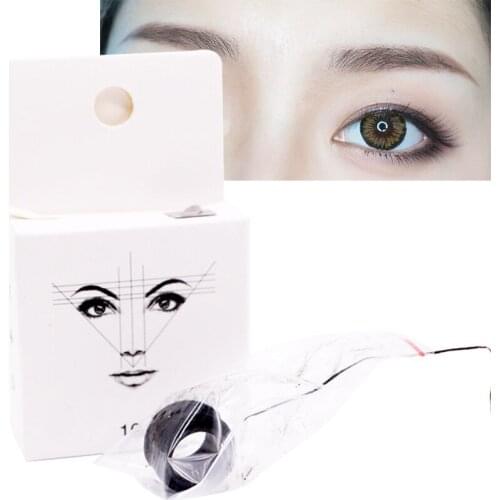 10M Eyebrow Tattoo Thread Pre Inked Brow Tattoo Pre-Inked Mapping String Eyebrow Convenient Positioning Makeup Brow Accessories