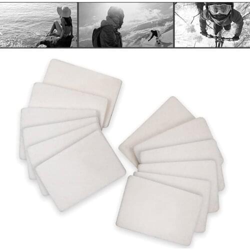 Anti Fog Inserts 12 pcs Reusable Moisture Absorbing Strips Removing Defogger Underwater for Gopro Hero 9 8 7 Sony Action Camera