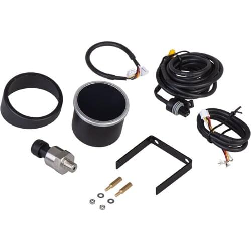 2" 52mm Car Digital Turbo Boost Gauge BAR Water Temp Oil Temp Air Pressure Oil Pressure Gauge Voltmeter EGT Tachometer Gauge