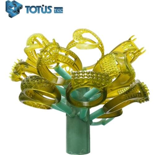 3D Printing Machine Wax Resin Directly Extremly Easy Casting Photosensitive UV Resin For Jewelry, Dental, Toy Industry In China