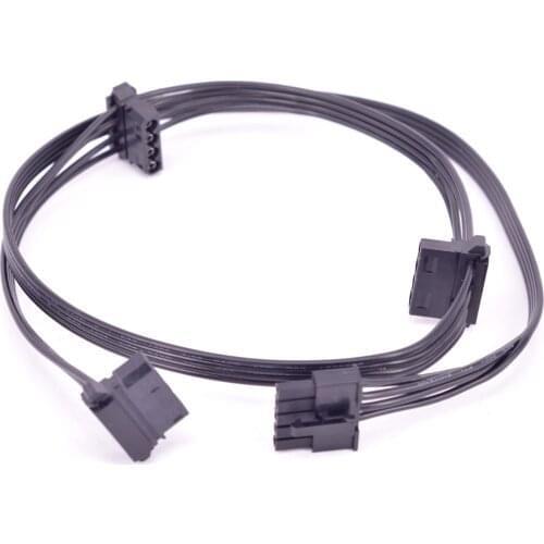 5Pin 1 to 3 Peripheral 4 Pin Molex IDE 5P PSU Power Supply Cable for Cooler Master V550 V650 V700 V750 V850 V1000 V1200 V1300