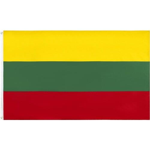 90*150cm Polyester Lithuania National Flag Football Banner Flag For Festival Home Garden Decoration Party Supplies